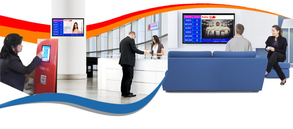 digital signage và hệ thống xếp hàng thông minh