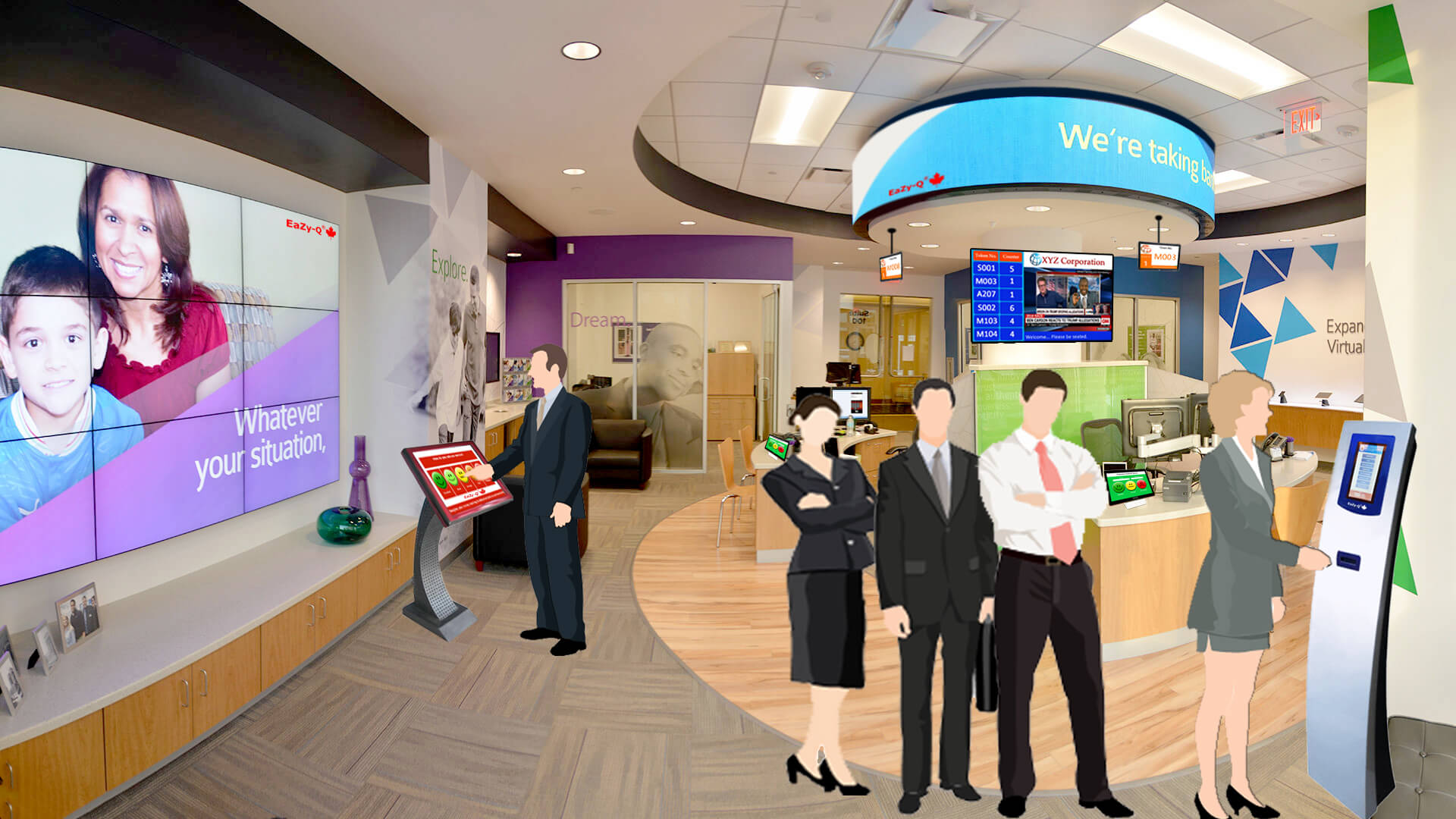 hệ thống quản lý sảnh đợi