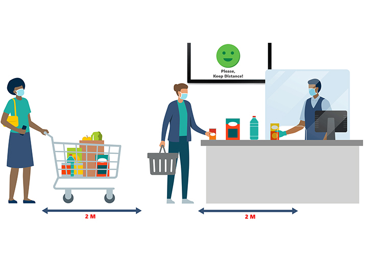 quản lý xếp hàng thông minh trong đại dịch covid