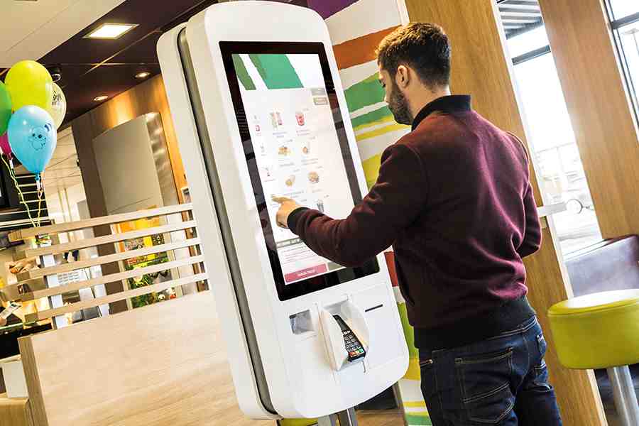 kiosk tự phục vụ